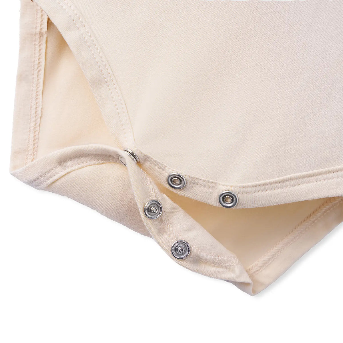 Long Sleeve Baby Bodysuit in Sand