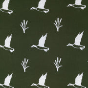Mallard Duck Jacquard Knit Baby Blanket