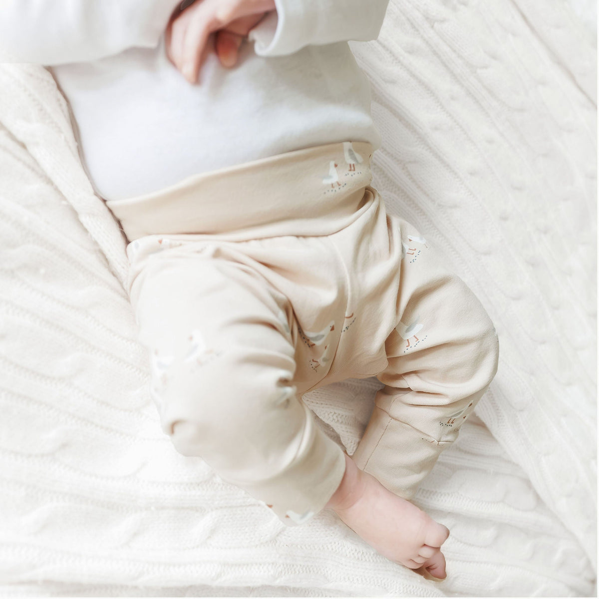 Seagulls Baby & Toddler Organic Cotton Leggings