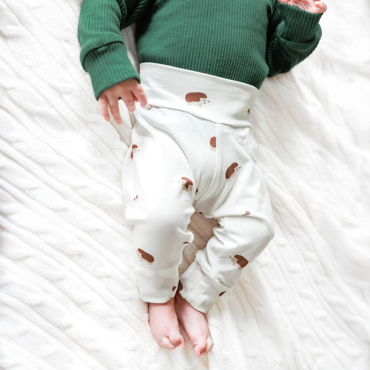 Sweet Hedgehogs Baby & Toddler Cotton Leggings