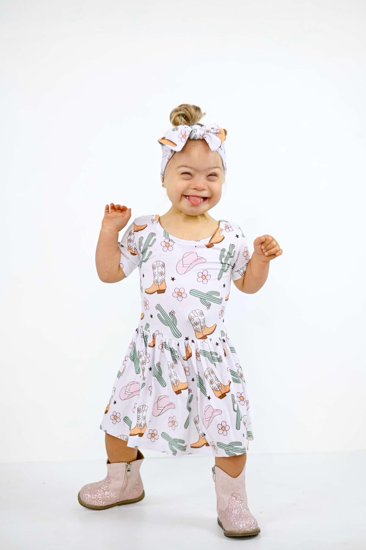 Bamboo Cowgirl Bodysuit Dress
