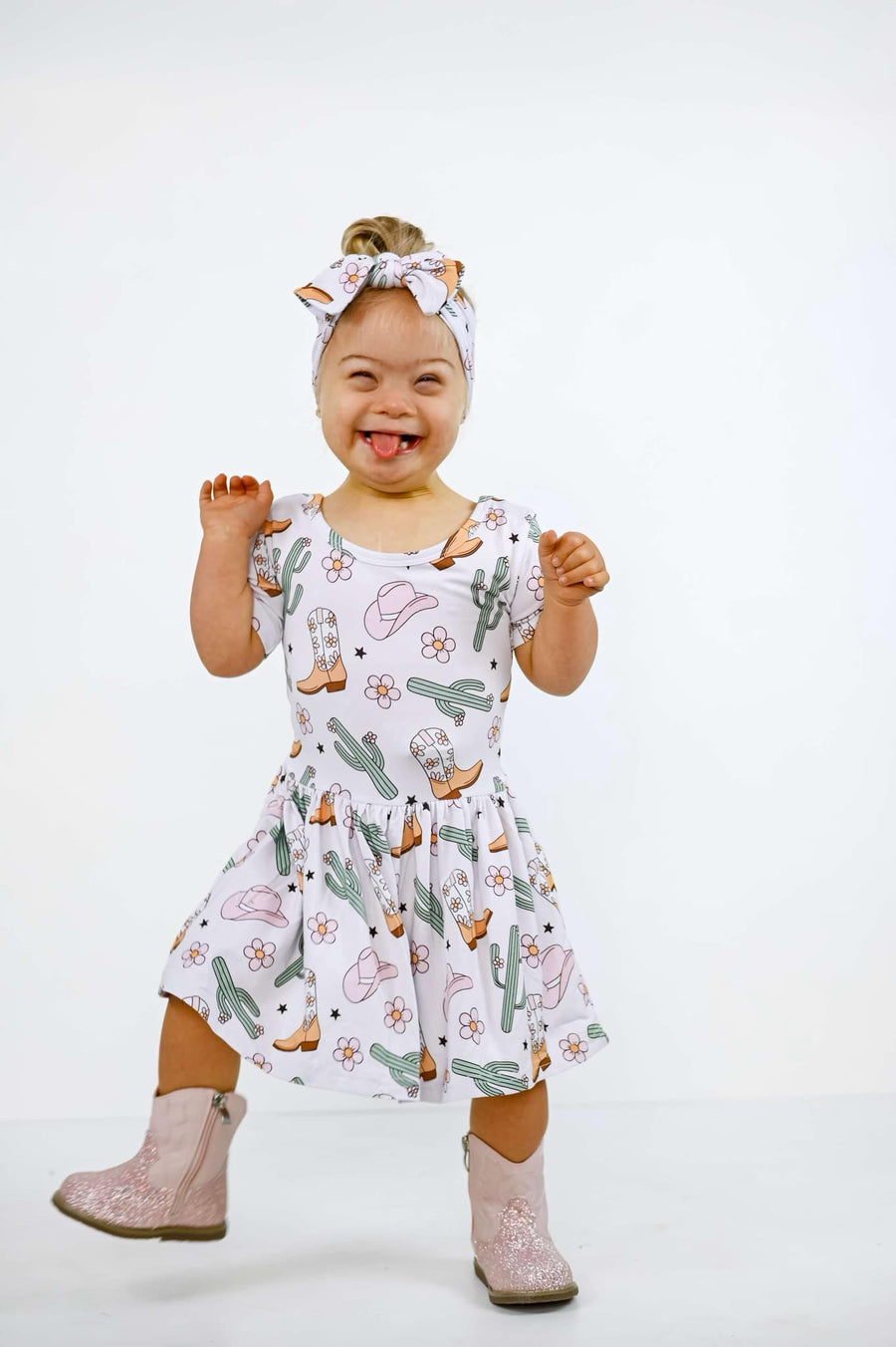 Bamboo Cowgirl Bodysuit Dress