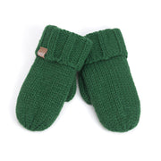 Boys Essential Knit Mittens with Fleece  - Cold Weather Basics - Boys 3-12 Y