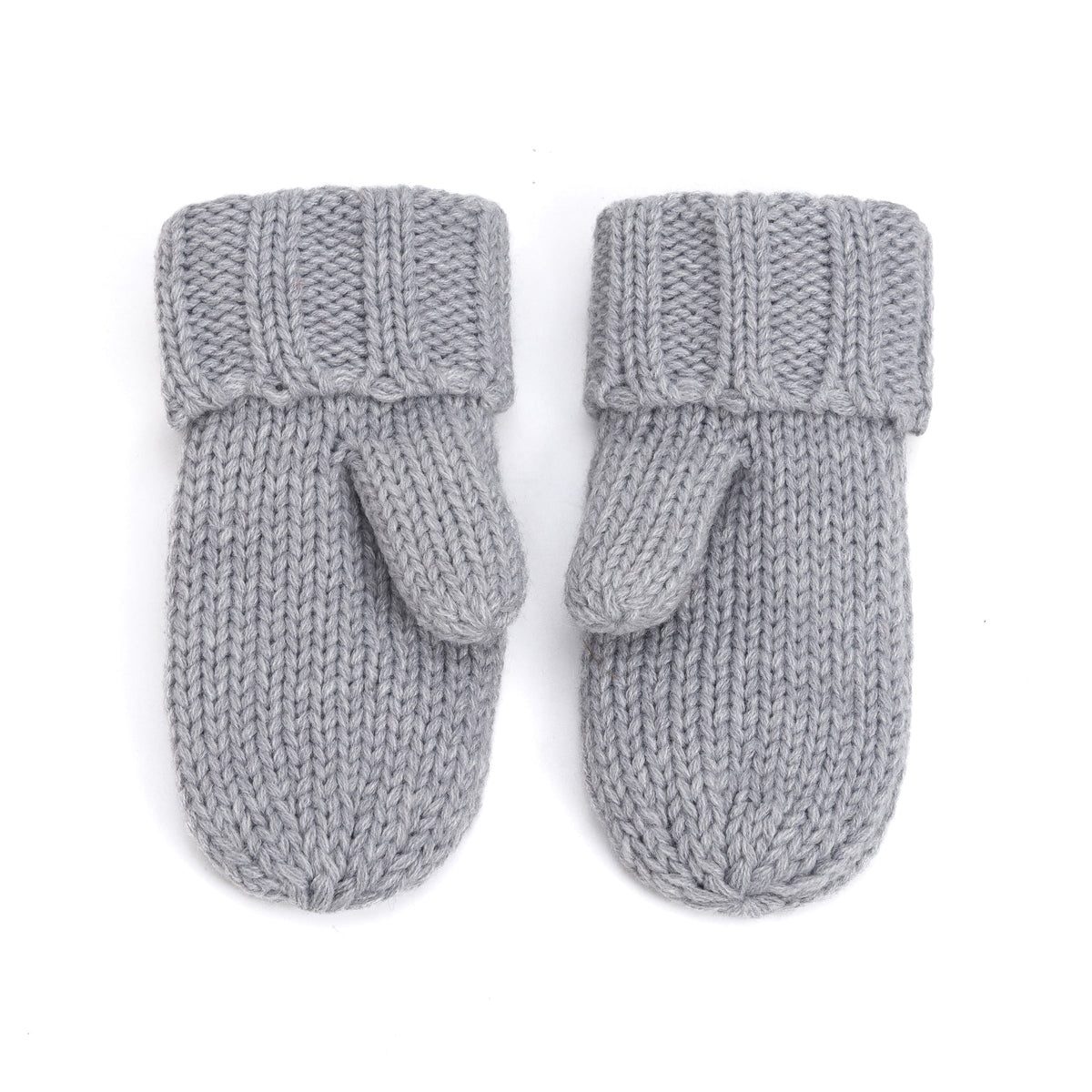 Boys Essential Knit Mittens with Fleece  - Cold Weather Basics - Boys 3-12 Y