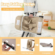 Baby Bouncer Seat with Aluminum and Metal Frame