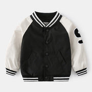 Baby Boy's Baseball Jacket | For Spring & Autumn - # BOAA12210003
