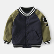 Baby Boy's Baseball Jacket | For Spring & Autumn - # BOAA12210003