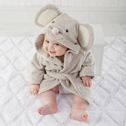 Baby Cute Mini Cartoon Bathrobes Soft Comfortable Bathrobe Warm Bath Towel For Babies Infants Beach Indoor Towel Durable Blankets