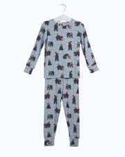Bear Christmas Bamboo Pajamas for Kids – Two Piece Set