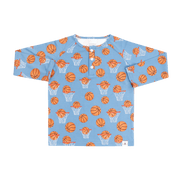 Raglan Henley Basketball Hoops