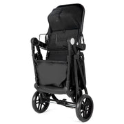 2-in-1 Foldable Pushchair Newborn Infant Baby Stroller