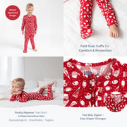 Sea Creatures Bamboo Toddler Pajamas – Romper