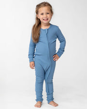 Blue Bamboo Toddler Pajamas – Romper