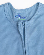 Blue Bamboo Toddler Pajamas – Romper