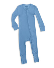 Blue Bamboo Toddler Pajamas – Romper