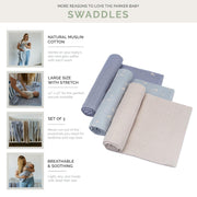 Stormy Swaddle Set