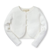 Cropped Curved Hem Cardigan - Baby