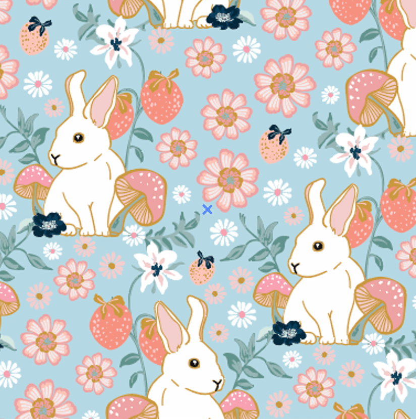 Bunny Bamboo Pajamas for Kids – Two Piece Set