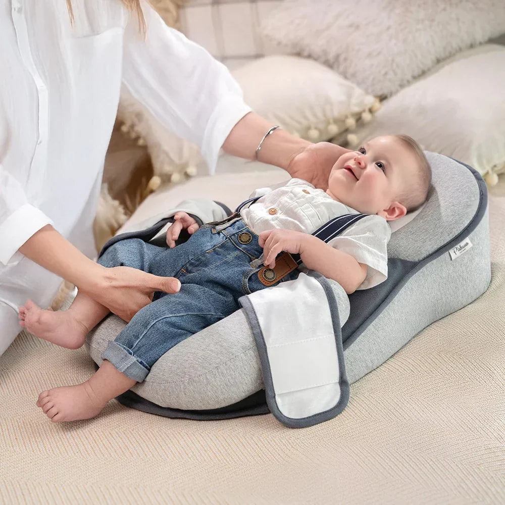 Anti Reflux Baby Lounger Elevated Infant Sleep Positioner Cushion