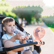 Portable USB Stroller Fan Baby Car Seat Accessory