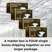 Biodegradable Bamboo Disposable Diapers | Geffen On The Go