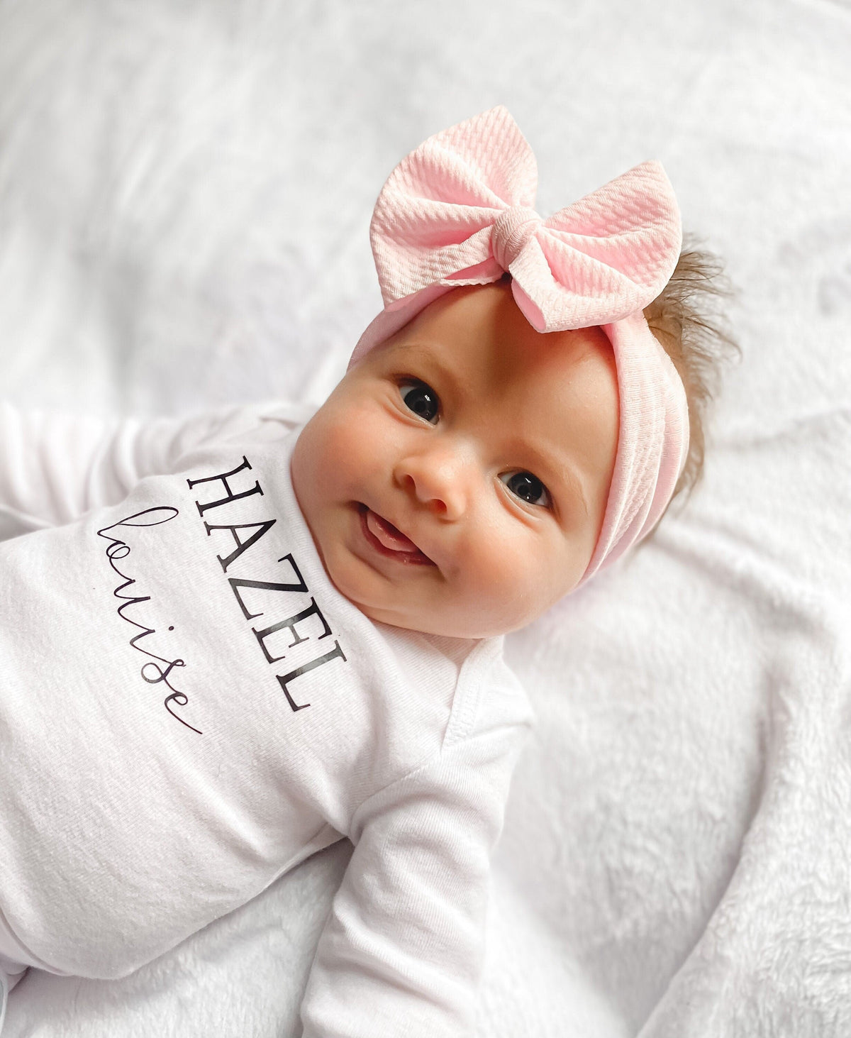 Pumpkin Floral Baby Headwrap Bow