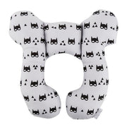 Kids Children Baby Pillow Soft Neck Support Infant Car Cushion U-Shape Cotton Infant Nursing Pillow Toddler Sleep Positioner  Air Mesh Organic Cotton Protection for Flat Head Baby Pillow for Newborn Breathable Adjustable Infants and Baby Neck Head Support