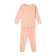 Peach Fuzz Long Sleeve Bamboo Pajama Set