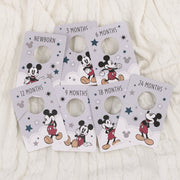 Mickey Mouse Gray, Red, and Black, Nursery Baby Closet Dividers - Set of 7 Newborn to 24 Months