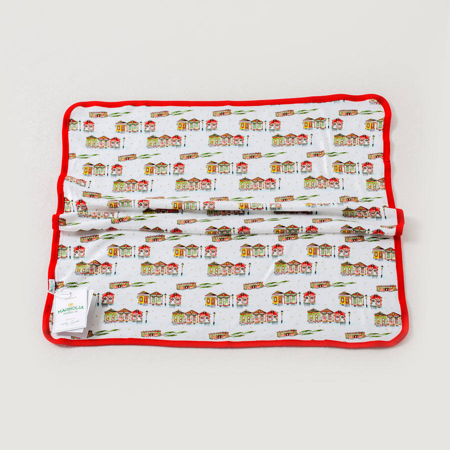 Bayou Wonderland Organic Cotton Christmas Baby Blanket
