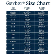 Gerber Baby Wiggle-Proof Socks Sports Blue 8-Pair Size 3-6 Months