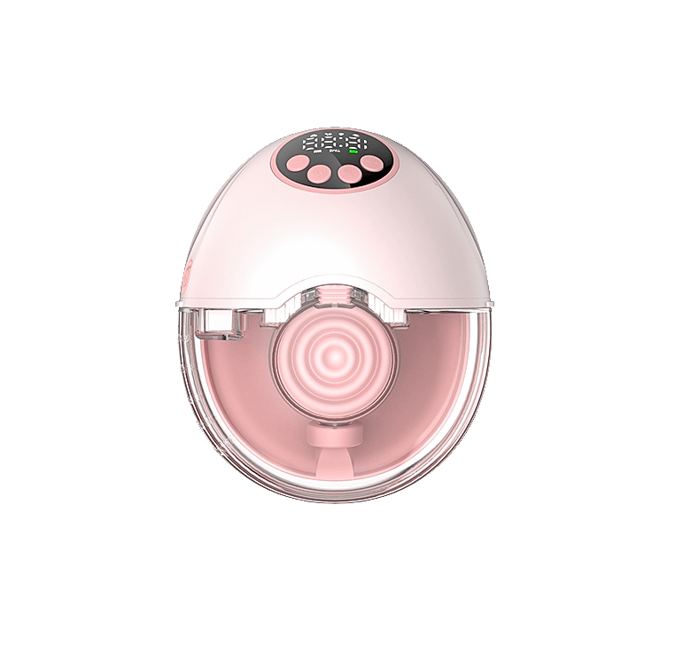 PSMY382 wearable electric breast pump 150min ultra-thin breast pump without PVC massage / breast pump / inverter / automatic 12 functions 320mmHg without BPA,