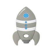 Rocket Silicone Baby Teether Rodent Baby Teething Toys Chewable Animal Shape Baby Products Nursing Gift
