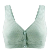 Soft And Comfortable Cotton Nursing Bra Breathable Breastfeeding Bras for Women Maternity Bra Plus Big Size Easy Feeding Bra Wire Free