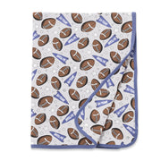 Baby Boy's American Football Bamboo Stroller Blanket