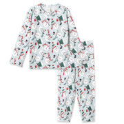 Christmas Snowmen Kids Bamboo Pajama Set