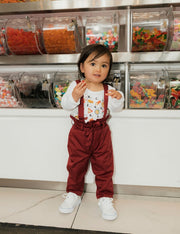 Tirantes Paperbag Jumper for Kids – Vibrant Cotton Playwear