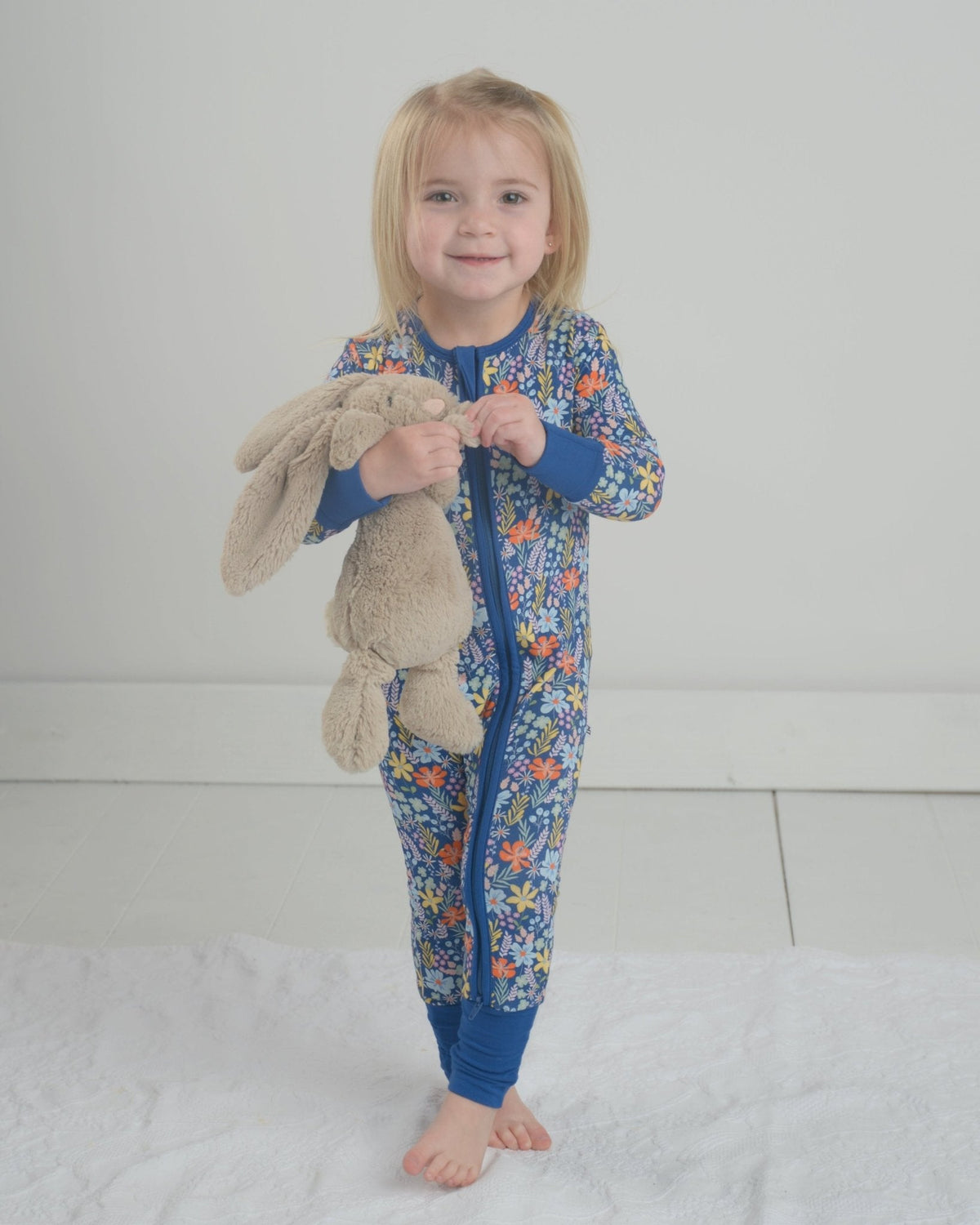 Wildflower Bamboo Toddler Pajamas – Romper