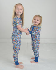 Wildflower Bamboo Toddler Pajamas – Romper