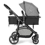 2-in-1 Foldable Pushchair Newborn Infant Baby Stroller